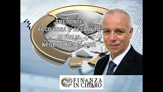 TREMONTI ECCO COSA E ACCADUTO IN ITALIA NEGLI ULTIMI 30 ANNI [upl. by Lyrred]