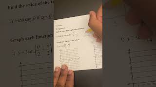 Finding Various Trig Values is EASY maths satmathtestprep satexam mathematics satprepsattest [upl. by Aldredge]