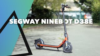 Ninebot Segway D38E nouvelle référence des trottinettes électriques [upl. by Ruscio708]