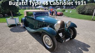 Bugatti Type 46 Cabriolet 1931 [upl. by Yasdnyl]