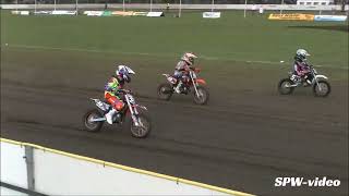 KNMV JampN Balkbrug 02042016 50cc klasse [upl. by Elle]