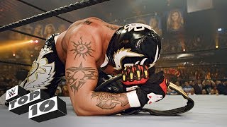 Rey Mysterios greatest WWE moments WWE Top 10 Feb 3 2018 [upl. by Natloz659]