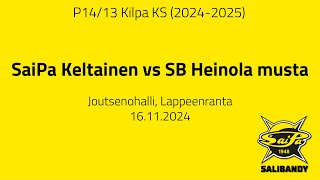 P1413 Kilpa KS SaiPa Keltainen vs SB Heinola musta 16112024 [upl. by Donaghue10]