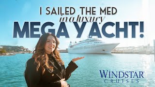 Windstar Cruises Star Legend Review  Luxury Mediterranean Cruise Vlog [upl. by Einnij]