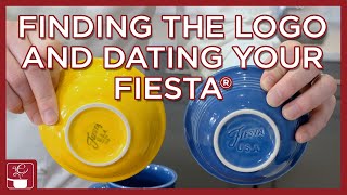 Is your Fiesta Dinnerware Genuine Fiesta Dating and Backstamp Guide for Fiestaware [upl. by Dilks]