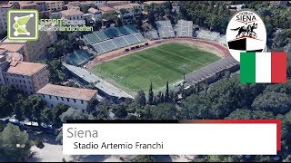 Stadio Artemio Franchi  Robur Siena  2018  Google Earth [upl. by Inattirb91]