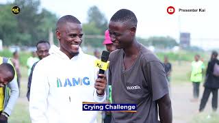 MUST LAUGH CRYING CHALLENGE WITH PRESENTER KAI IN NAKURU TODAY 🤣🤣🤣 [upl. by Albertine]