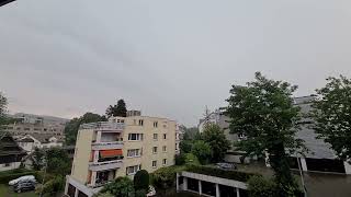 Gewitter in Urdorf am 12072024 [upl. by Lupien535]