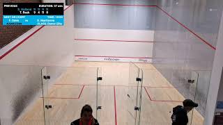 Court Center Court  Norgesmesterskap squash 2024  Rankedin [upl. by Laney33]