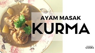 Simple amp Easy Resipi Malaysian Ayam Masak Kurma [upl. by Lyell634]