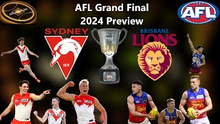 2024 AFL Grand Final Preview  Sydney Swans v Brisbane Lions [upl. by Euqinahc327]