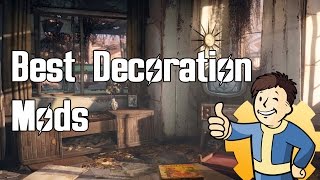 Fallout 4  Top Decoration Mods [upl. by Lenhard]