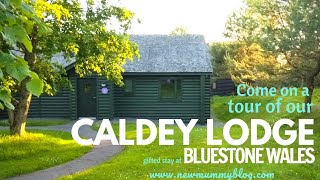 Caldey Lodge  Bluestone Wales holiday lodge tour [upl. by Harper]