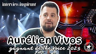 Interview Aurélien The Voice 2023  Un parcours extraordinaire [upl. by Llehcnom]