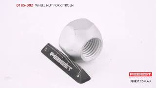 0185002 WHEEL NUT FOR CITROEN [upl. by Thatch]