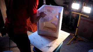 Part 15  DIY Crested Gecko Enclosure Timelapse [upl. by Biagio]