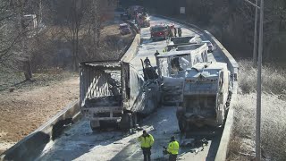 Semitruck driver killed in multivehicle crash in Louisville Wednesday morning [upl. by Bengt]