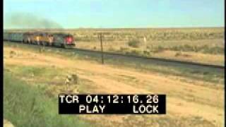 Southern Pacific SD40T2 snoot nose with AMAZING HORN [upl. by Glennis]