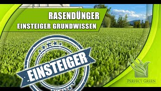 Rasendünger  Grundwissen für Einsteiger  Düngertipps  Rasenpflege [upl. by Grim71]