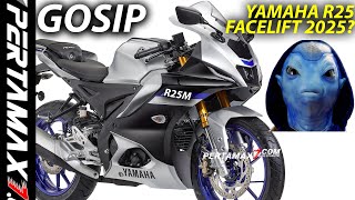 Gosip Yamaha R25 Facelift 2025 Mirip R15M Apa Cukup Ganti Baju Body yamaha r25m r15m yamahar25 [upl. by Neddie]