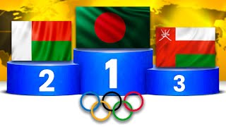 10 Countries That Have NEVER Won Olympic Medals [upl. by Alue]