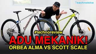 ORBEA ALMA H50 VS SCOTT SCALE 980  LEBIH UNGGUL MANA  technoreview [upl. by Holub]