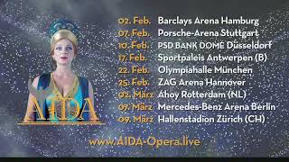 AIDA  Das Arena Opern Spektakel 2024  Trailer II [upl. by Adda]