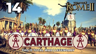 🔴LIVE THIS IS TOTAL WAR  LEGENDARY  CARTHAGE CAMPAIGN 14 [upl. by Schnell]