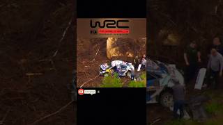 rally crash 2024 finland  WRC [upl. by Ennaecarg107]