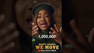 𝙒𝙚 𝙈𝙤𝙫𝙚 by Mercy Chinwo hit 1 million views on YouTube gntnation mercychinwo wemove [upl. by Landahl]