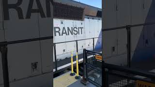 Railfinning at Pennsauken transit center with 2 trains with amazing horns [upl. by Nylhtak]