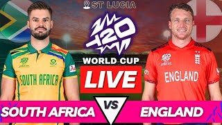 SA vs ENG Live Match  T20 World Cup Live Score Commentary South Africa vs England Live T20 WC 2024 [upl. by Ydrah264]