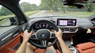 2024 BMW X3M Competition POV Drive Impressions and ASMR [upl. by Taddeo]