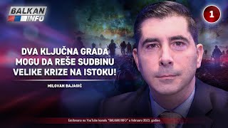 INTERVJU Milovan Bajagić  Dva ključna grada mogu da reše sudbinu krize na istoku 1522023 [upl. by Grassi48]