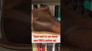 Red Wing Heritage Boots  1907  Classic Moc Toe  Copper Rough and Tough Leather [upl. by Anilat483]