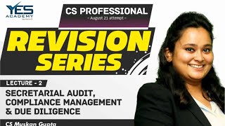 DD REVISION for Aug 21 Part 2  CS Professional Due Diligence Marathon for Aug 21 CS Muskan Gupta [upl. by Kieger]