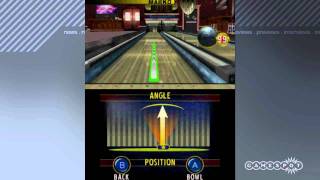 Brunswick Pro Bowling  Marko vs Kingsta Gameplay Movie 3DS [upl. by Erdreid]