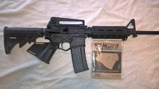 SPIKE INDUSTRIES MEGAFIN FEATURELESS GRIP REVIEW AR15 [upl. by Tinaret]