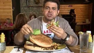 Los Desafíos Más Grandes De Man Vs Food [upl. by Nealah]