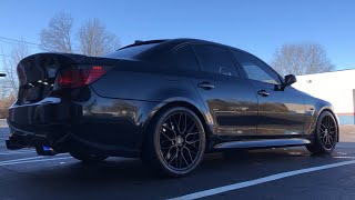 BMW 545i Straight Pipe V8 Sound [upl. by Minta20]