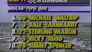 1991 Pepsi 400  Post Race [upl. by Imogene108]