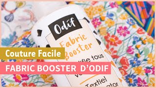 Test  Rigidifier un tissu avec le Fabric booster Odif [upl. by Savell313]