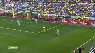 La Liga 27 09 2014 Villarreal vs Real Madrid  HD  Full Match  Rusian Commentary [upl. by Auqinaj]