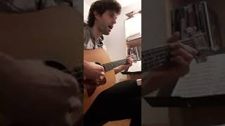 Crosstown Traffic  Jimi Hendrix acoustic guitar cover played by Karl Philippe Fournier [upl. by Tengler]