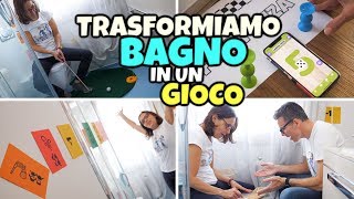 TRASFORMIAMO IL NOSTRO BAGNO in un Gioco da Tavolo [upl. by Bridwell]