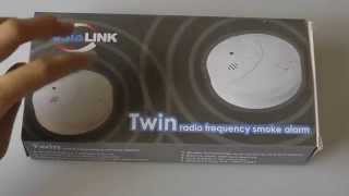 REVIEW RadioLink Twin Radio Frequency Smoke Alarms [upl. by Saxela210]