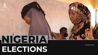 Nigeria politics Counting under way in state elections [upl. by Nomolas]