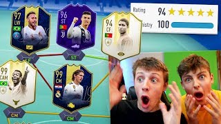 W2S vs BRO 194 FUT DRAFT CHALLENGE  FIFA 19 [upl. by Nylknarf]