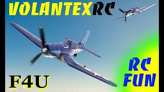 VOLANTEXRC F4U First Flight [upl. by Eimaraj]