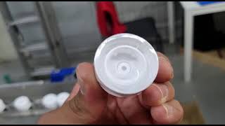 SCALIGERA PACKAGING Sleeve Applicator for FlipTop Caps 50 mm 6000 bph [upl. by Ainar821]